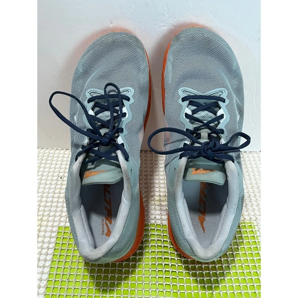 Altra Rivera 3 Running Shoes Men's 10.5 Gray Orange AL0A7R6Y480 Road Sneakers